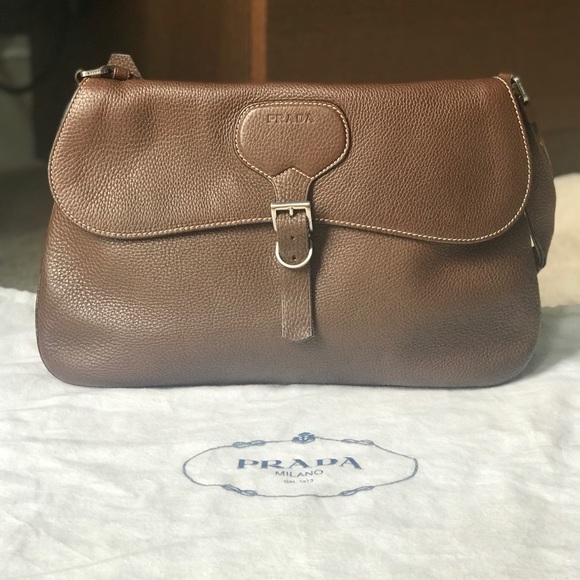Prada Vintage Semitracolla Saddle Bag - Picture 2 of 6